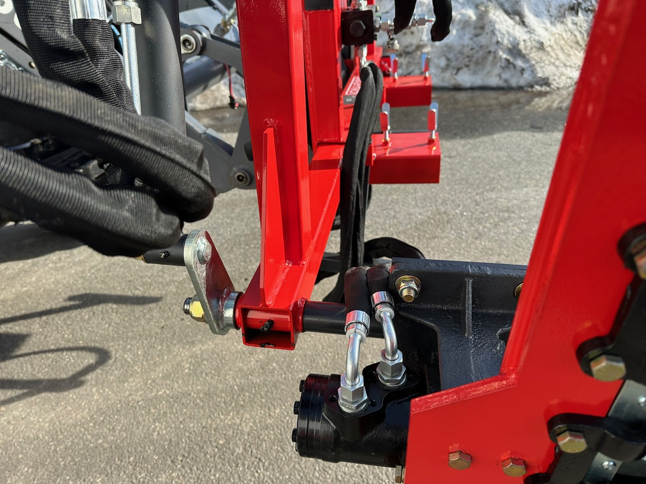 Drejeled og hydraulikmotor forbindelse