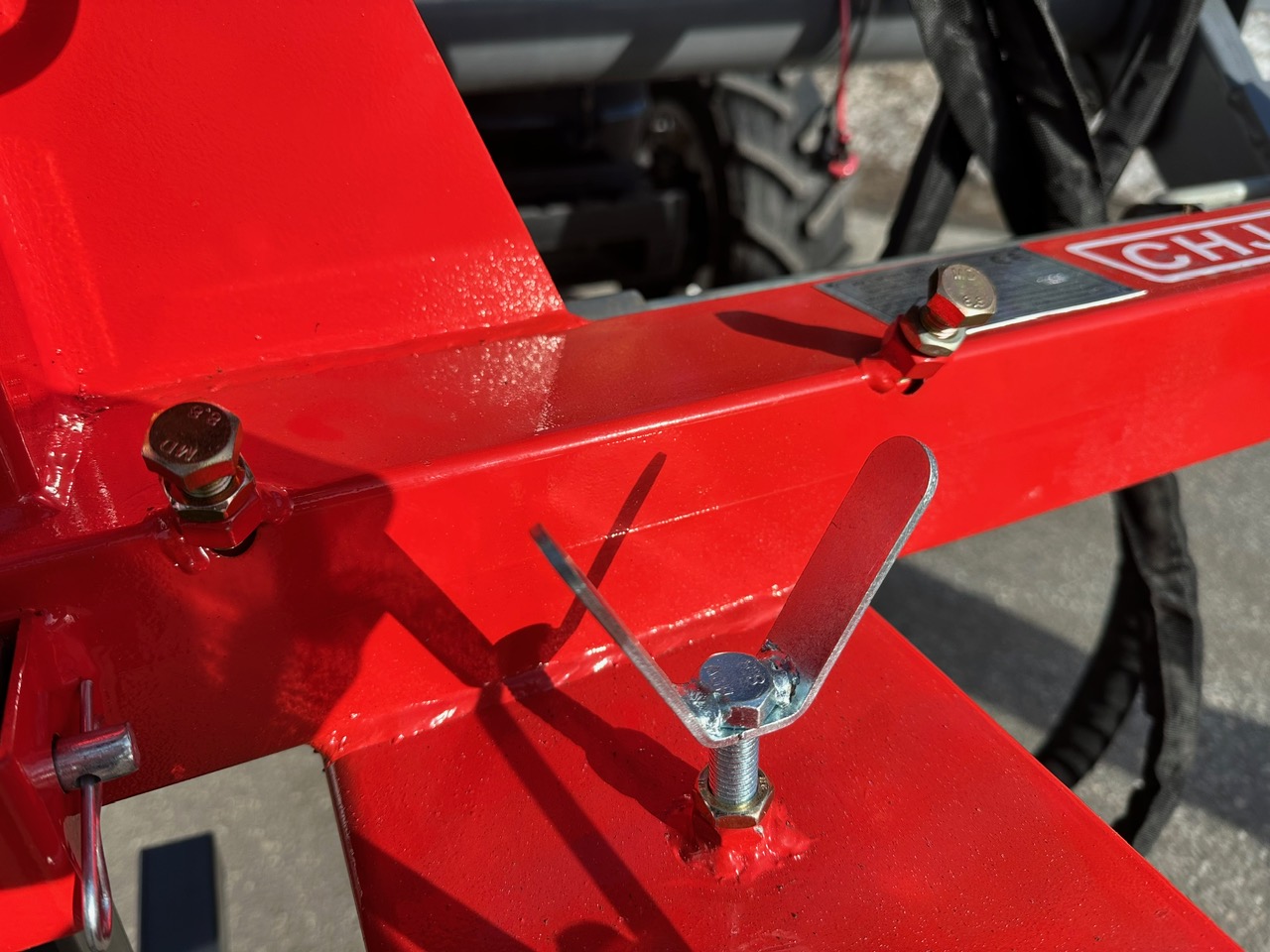 Cylinder, ventilblok og slanger