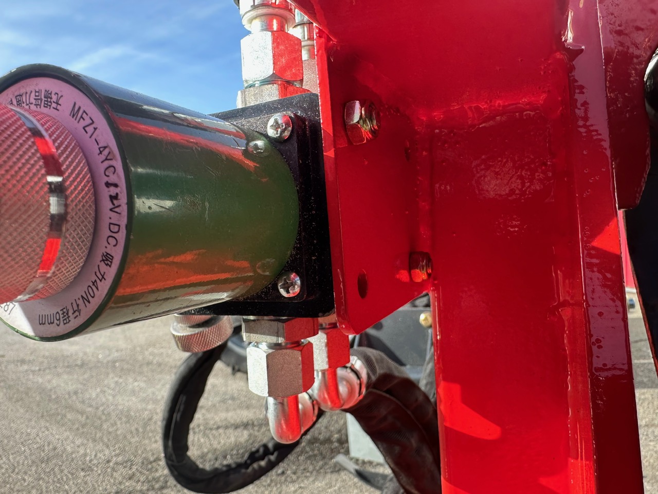 Komplet hydrauliktilslutning