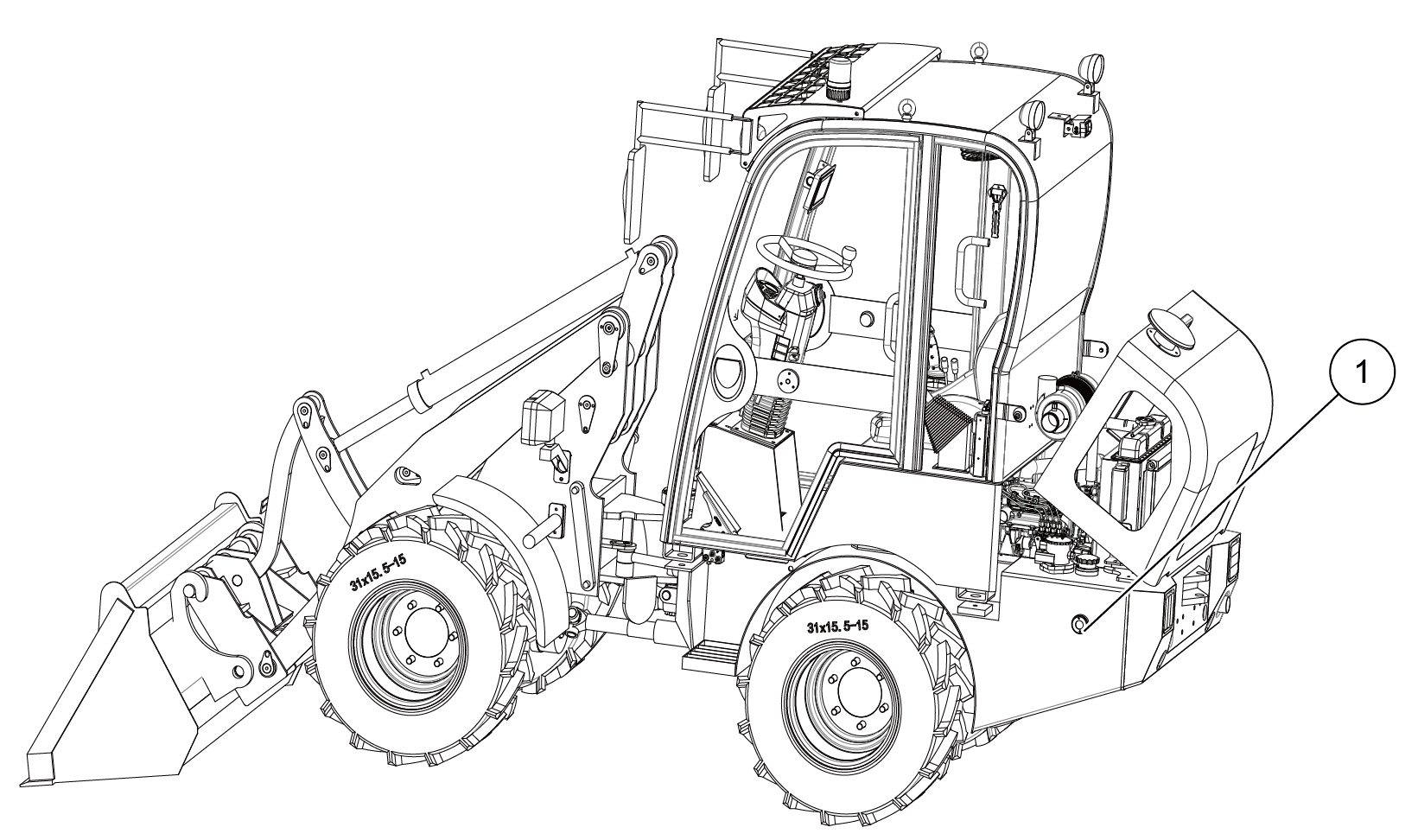 Hydraulikolieniveaumåler