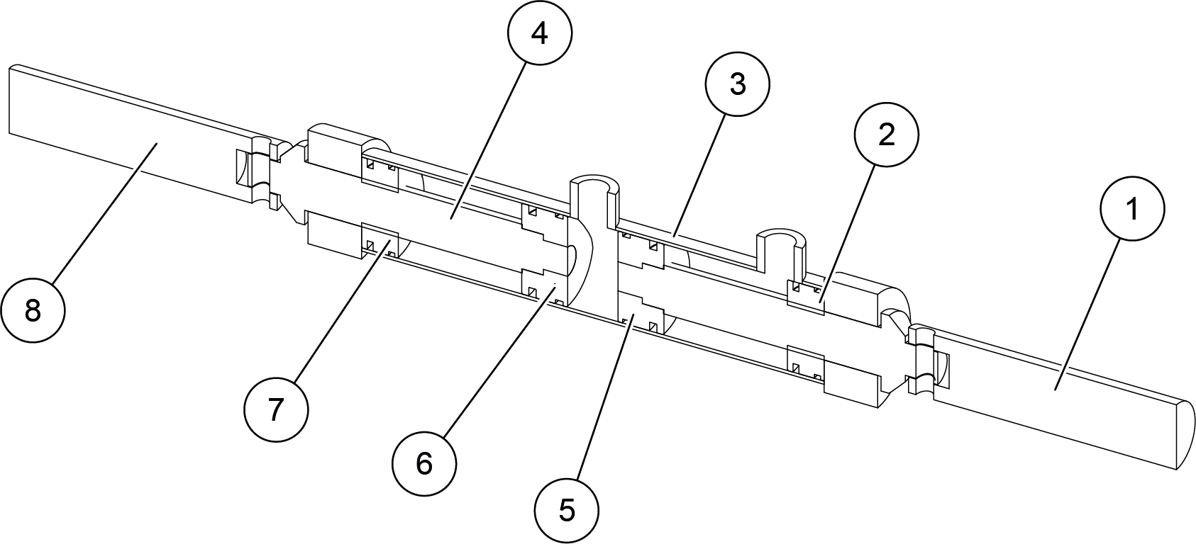 Hurtigskiftecylinder